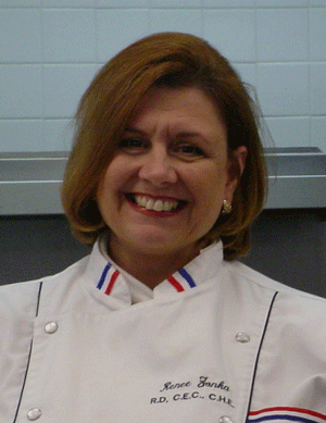 Chef Renee Zonka, RD, CEC, CHE
